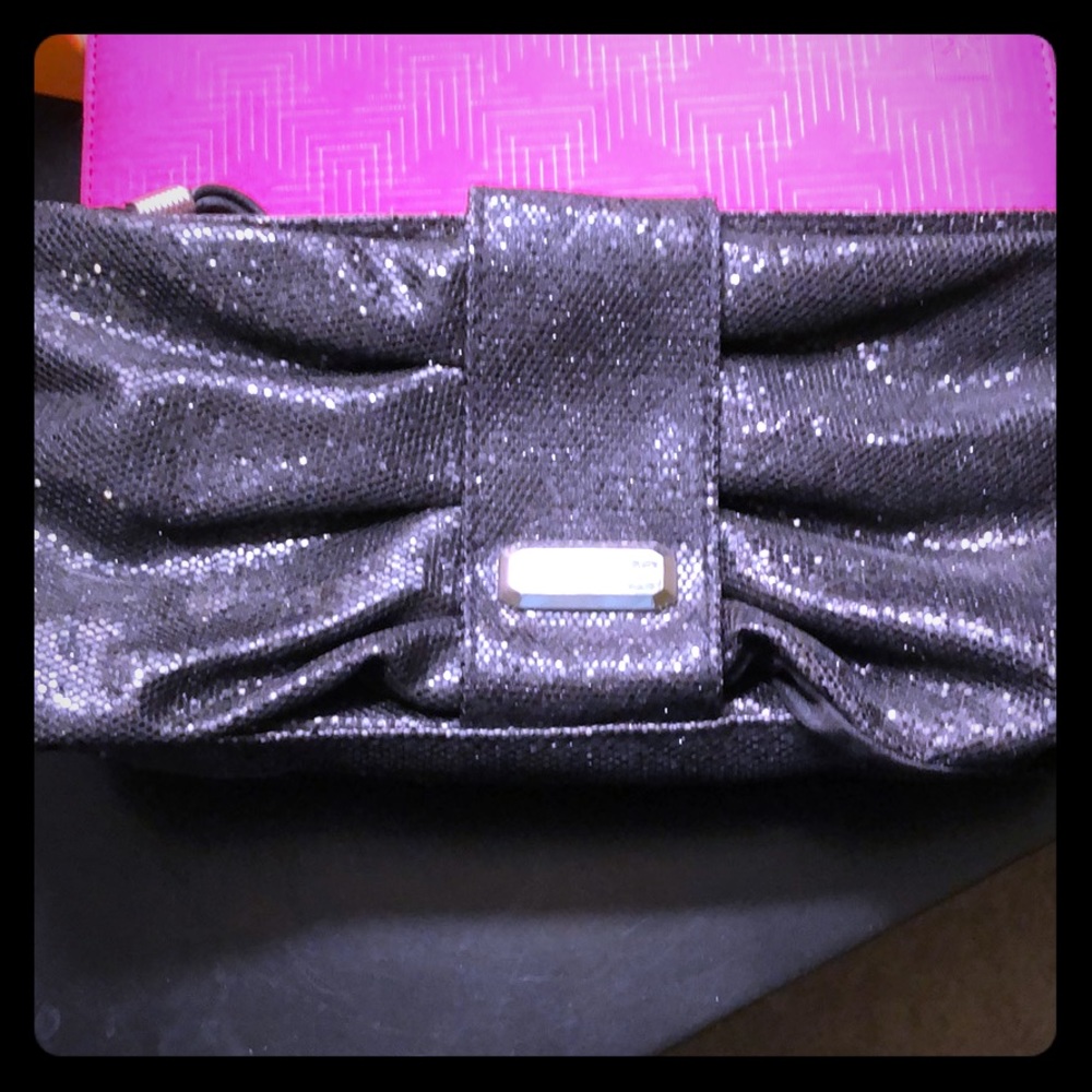 Black sparkly Victoria Secret wristlet